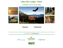 Tablet Screenshot of littleatlinlodge.com